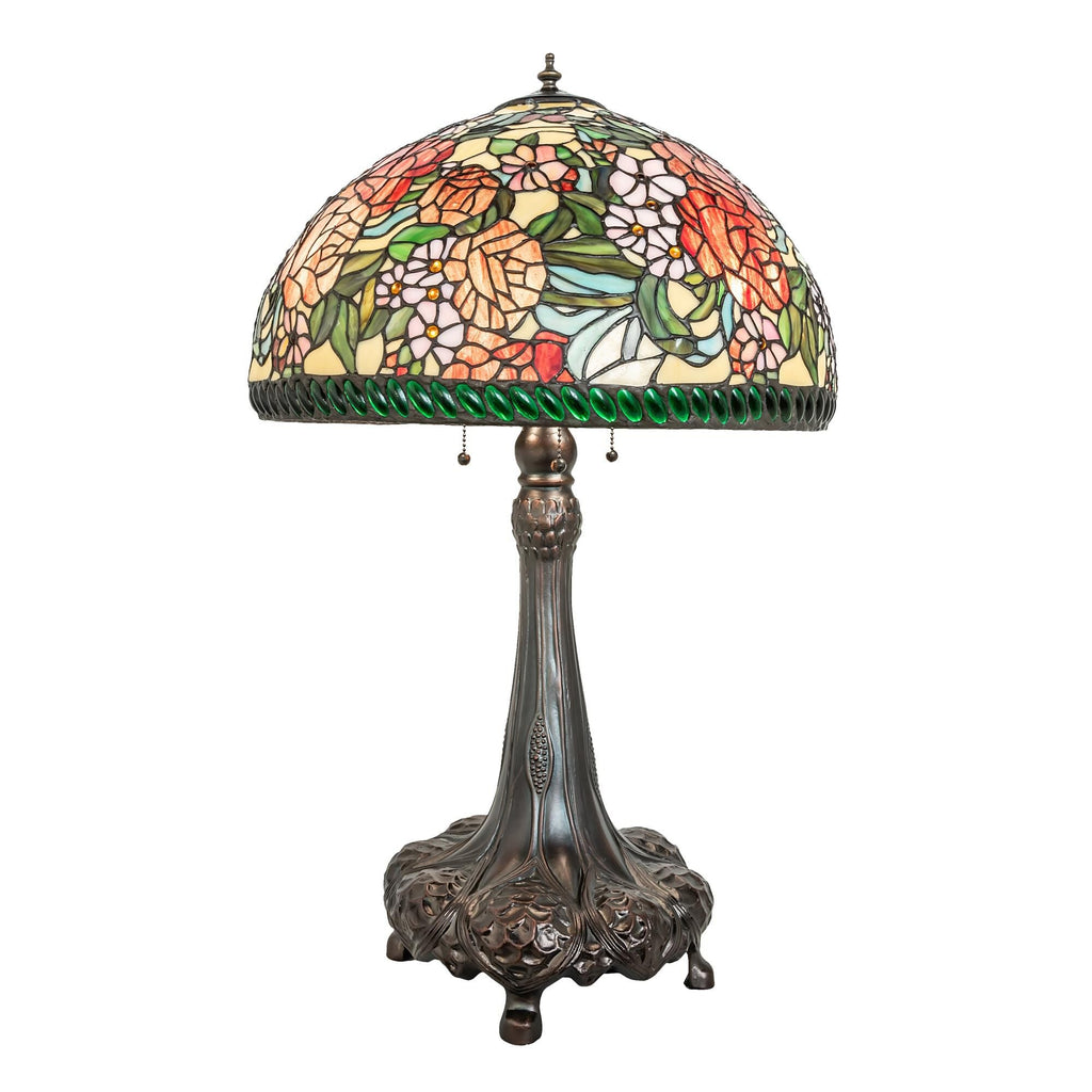 Romance Rose 31 Inch Table Light, Bedside Table Lamp, detail 6