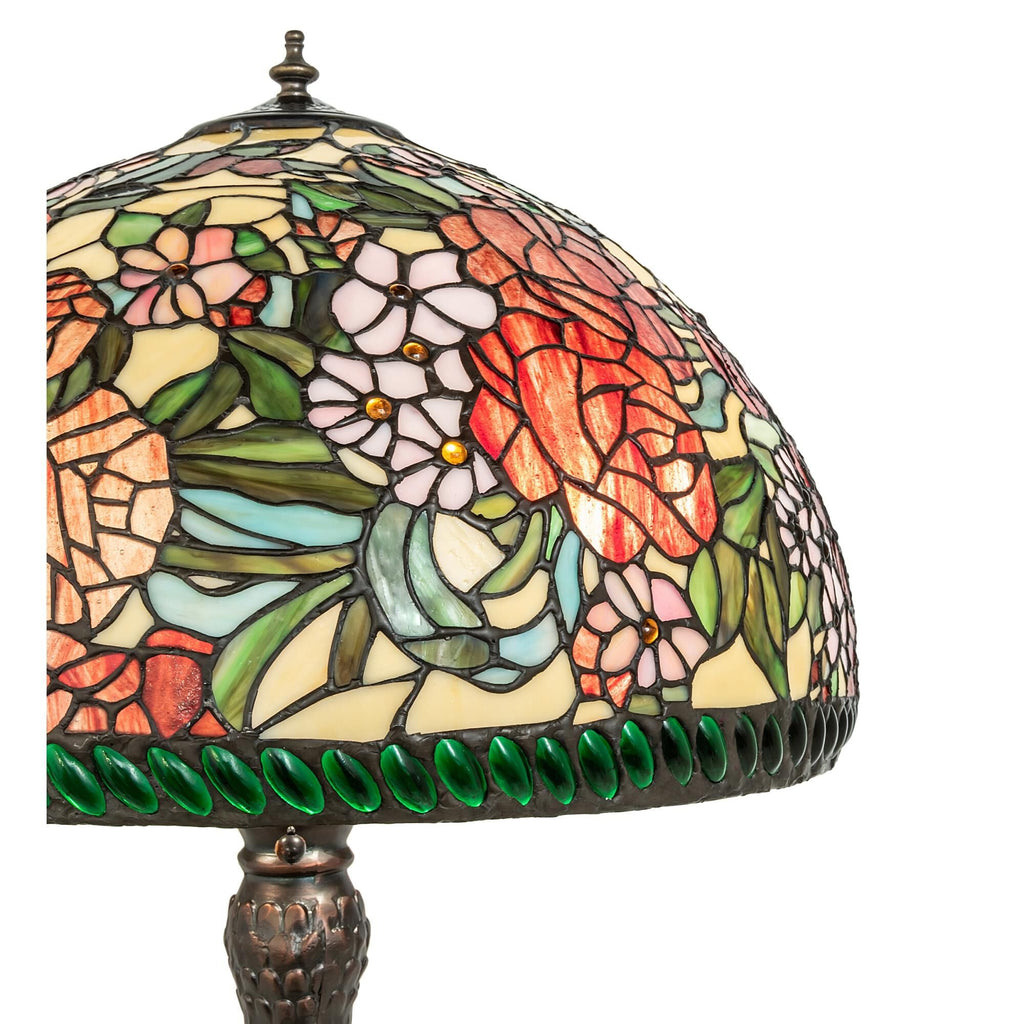 Romance Rose 31 Inch Table Light, Bedside Table Lamp, detail 8
