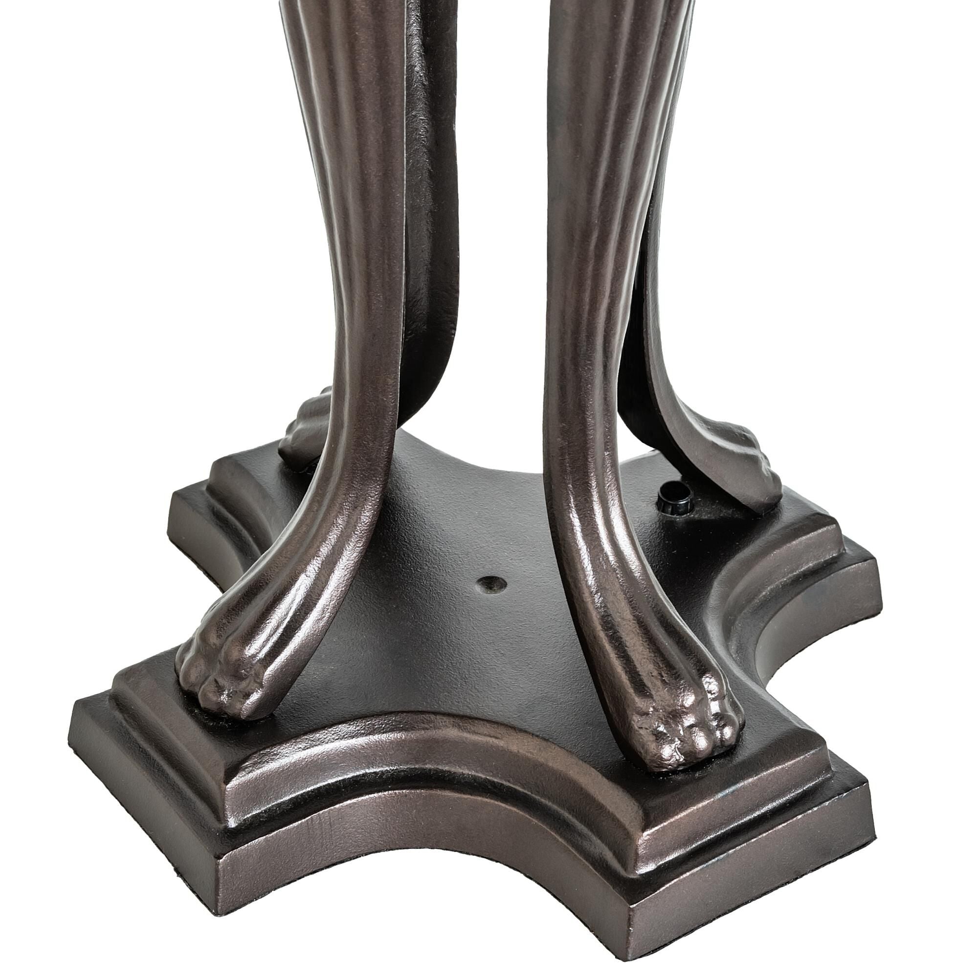 Duffner And Kimberly Hollyhock 33 Inch Table Light, Bedside Table Lamp, detail 7