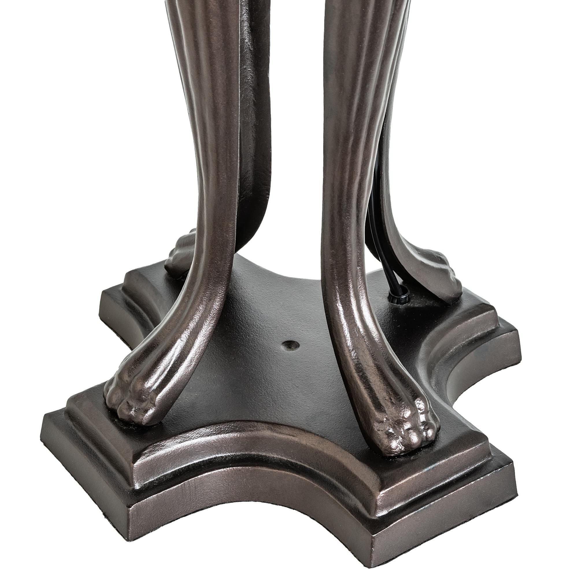 Duffner And Kimberly Hollyhock 31 Inch Table Light, Bedside Table Lamp, detail 7
