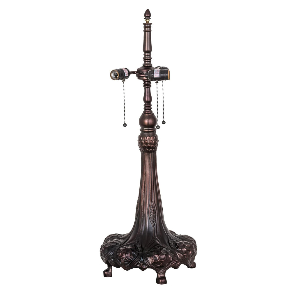 Duffner And Kimberly Hollyhock 31 Inch Table Light, Bedside Table Lamp, detail 6