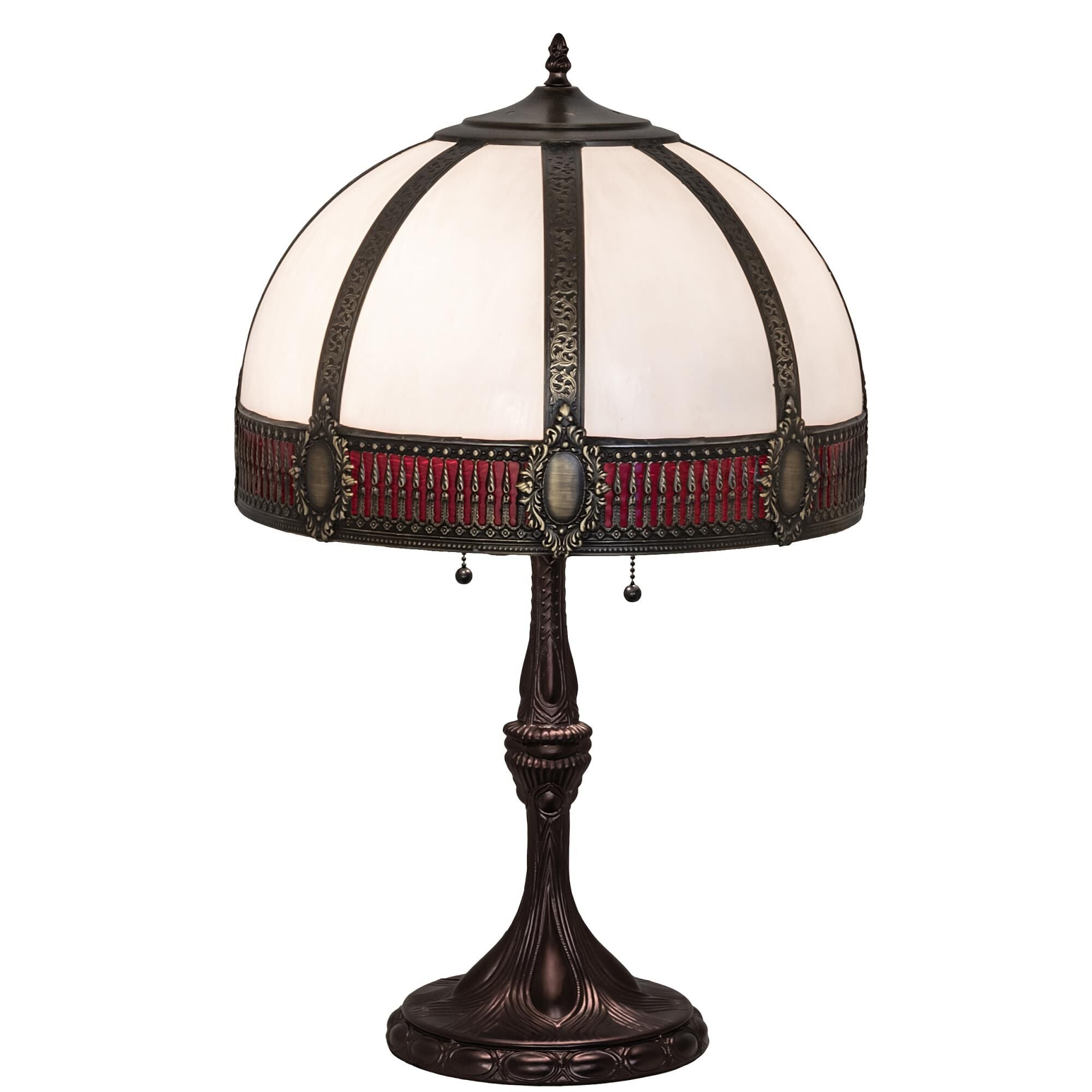 Gothic 26 Inch Table Light, Bedside Table Lamp, Height: 26.0 Inches