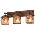 Balsam Pine 30 Inch 3 Light Bath Vanity Fixture, Bathroom Vanity Light, Height: 12.0 Inches