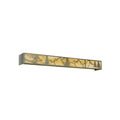 Skier 63 Inch 8 Light Bath Vanity Fixture, Bathroom Vanity Light, Height: 6.5 Inches
