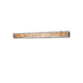 Tall Pines 60 Inch 8 Light Bath Vanity Fixture - Height: 5.25 Inches, Bathroom Vanity Light