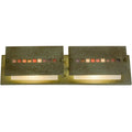 Moss Creek Stepping Stone 24 Inch 2 Light Bath Vanity Fixture - Height: 4.5 Inches, Bathroom Vanity Light