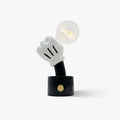 Very Nice Table Light, Bedside Table Lamp, Metal, Dia 12 cm x H 25 cm