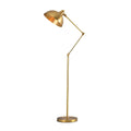 Midas Touch Floor Light 9.8", Floor Lamp, Brass, D25 x H100+35+35cm
