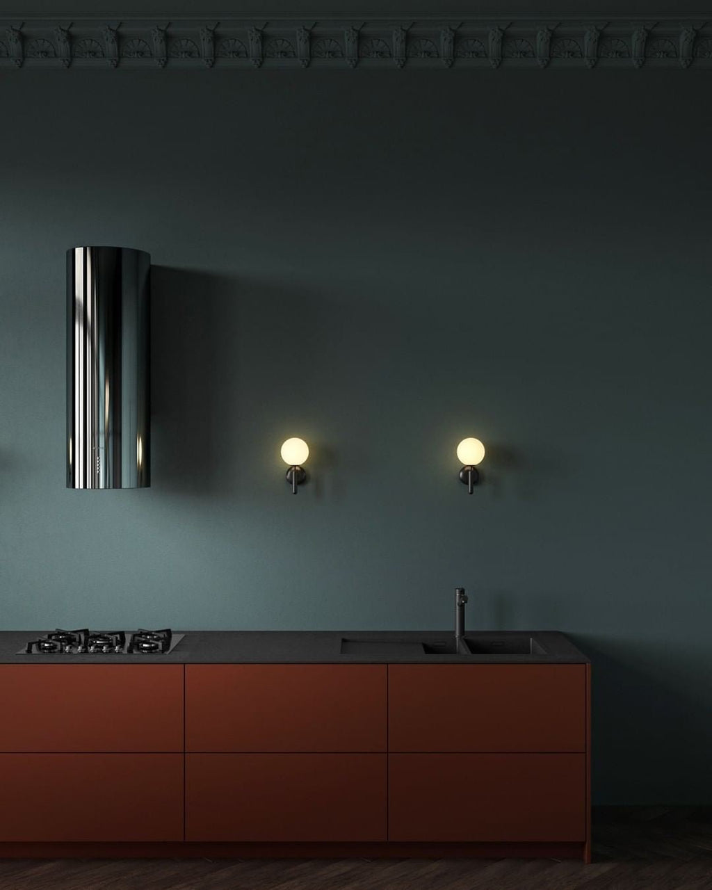 Scandiluxe Wall Light, Hardwired Wall Sconce, detail 6