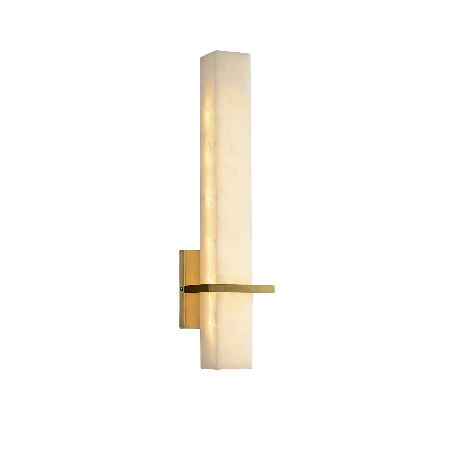 Milan Wall Light, Hardwired Wall Sconce, Brass, Dia 12cm x H 48cm