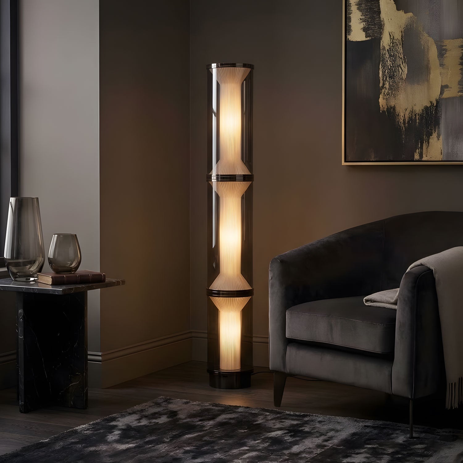 Miles Standing Light, Bedside Table Lamp, detail 7