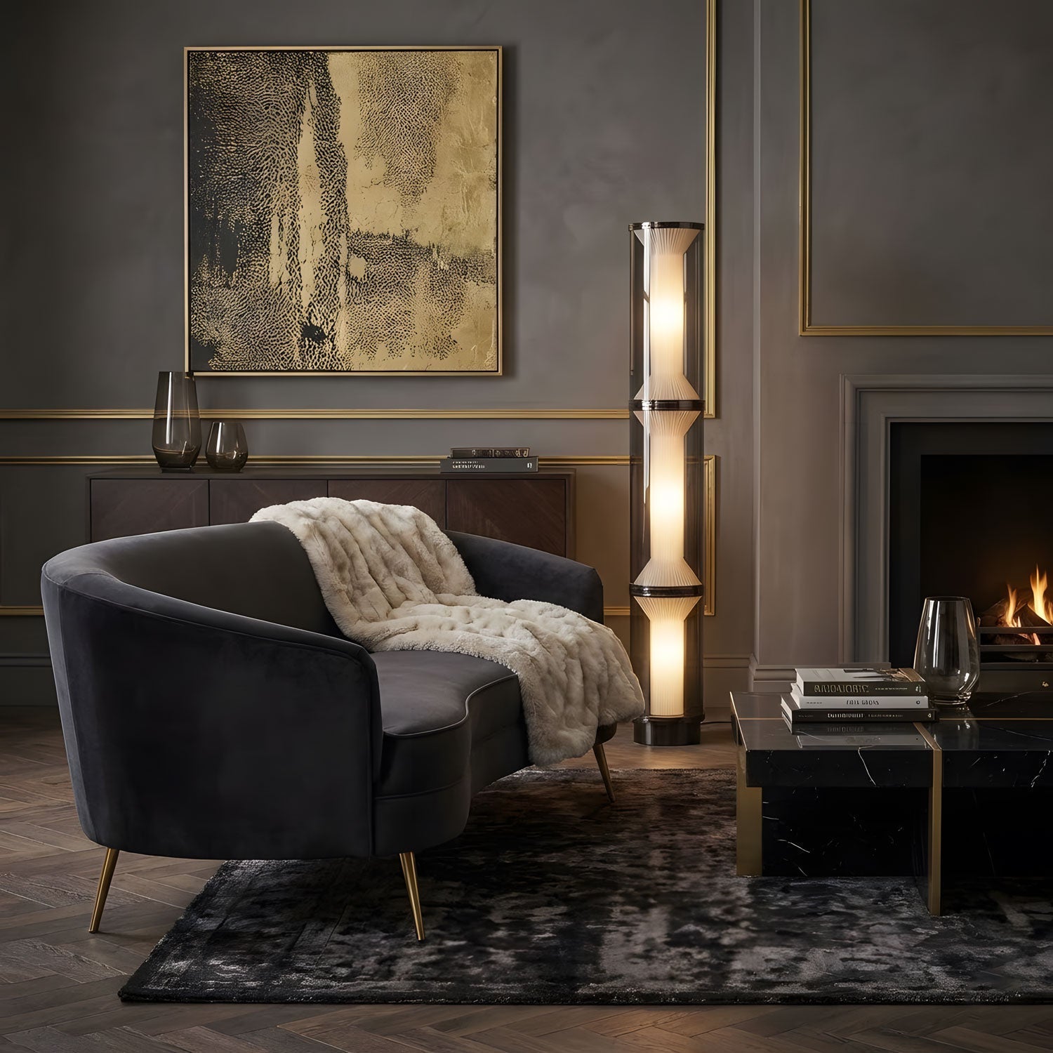 Miles Standing Light, Bedside Table Lamp, detail 9