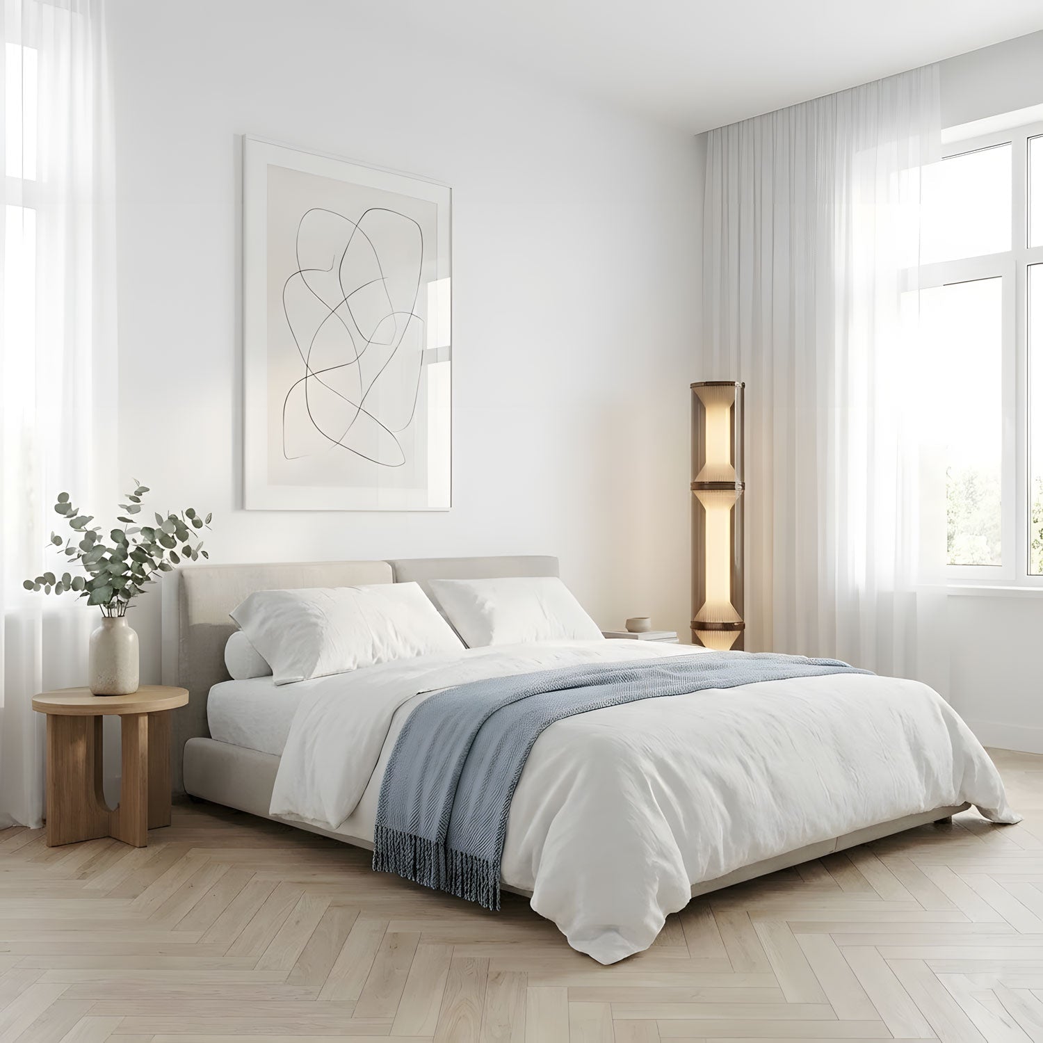 Miles Standing Light, Bedside Table Lamp, detail 10