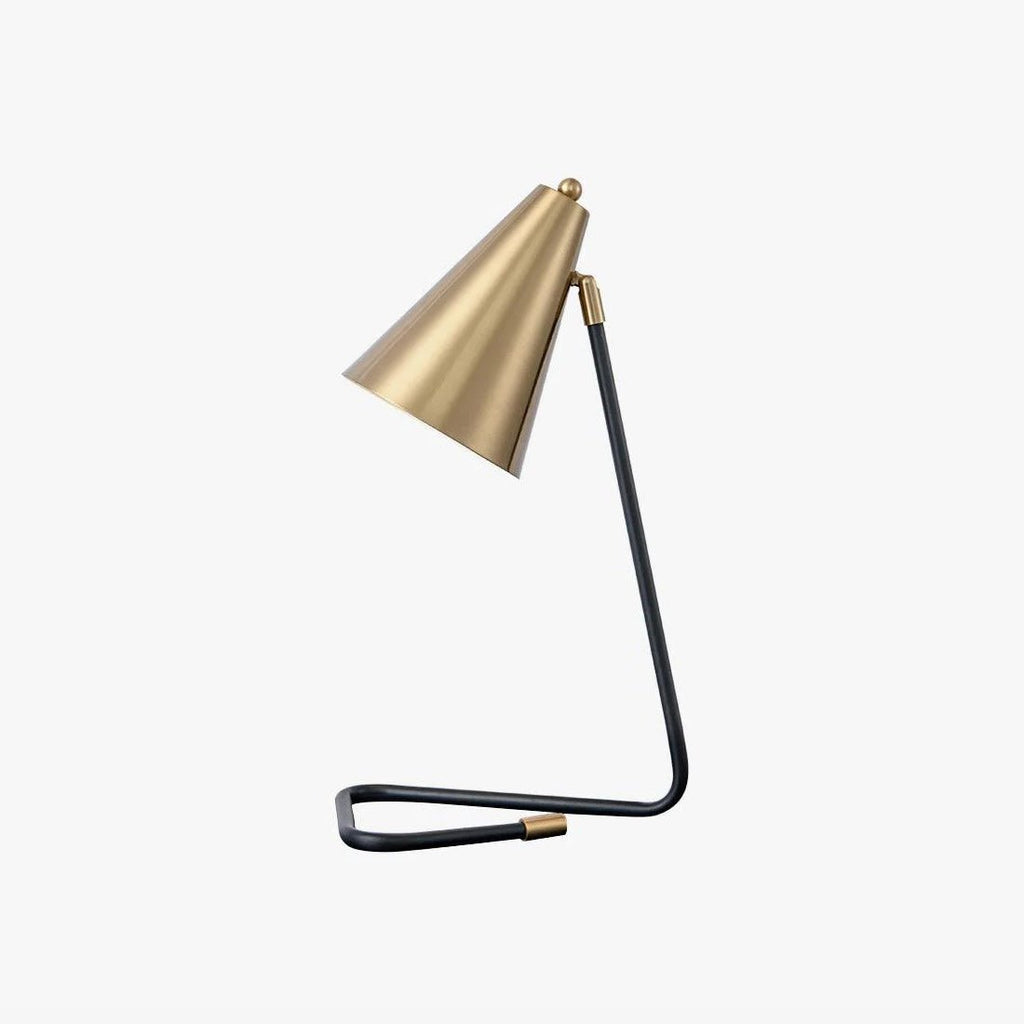 Miles Medium Accent Table Light, Bedside Table Lamp, Metal, Φ 15″ x H 26.8″