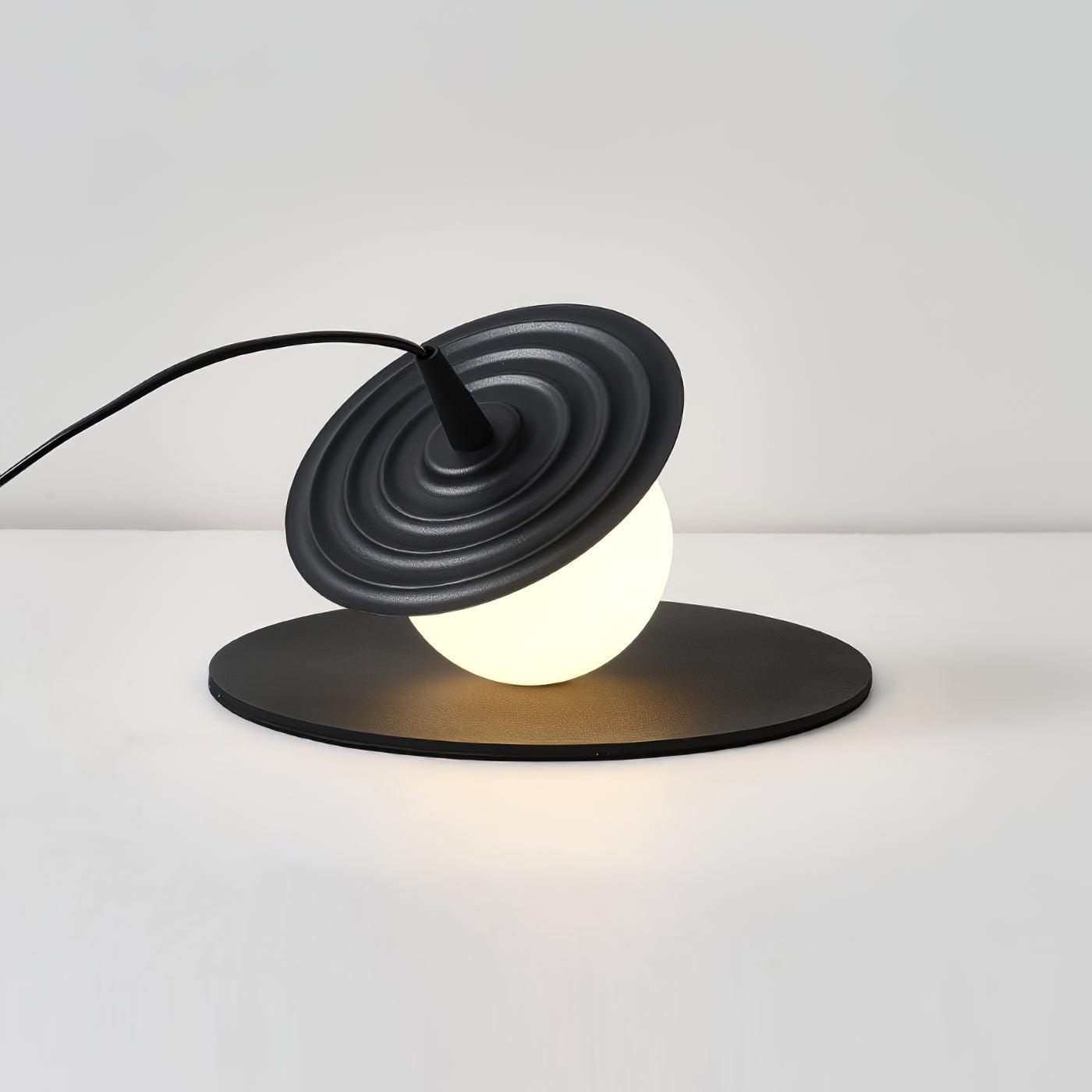 Miller Record Table Light, Bedside Table Lamp, detail 5