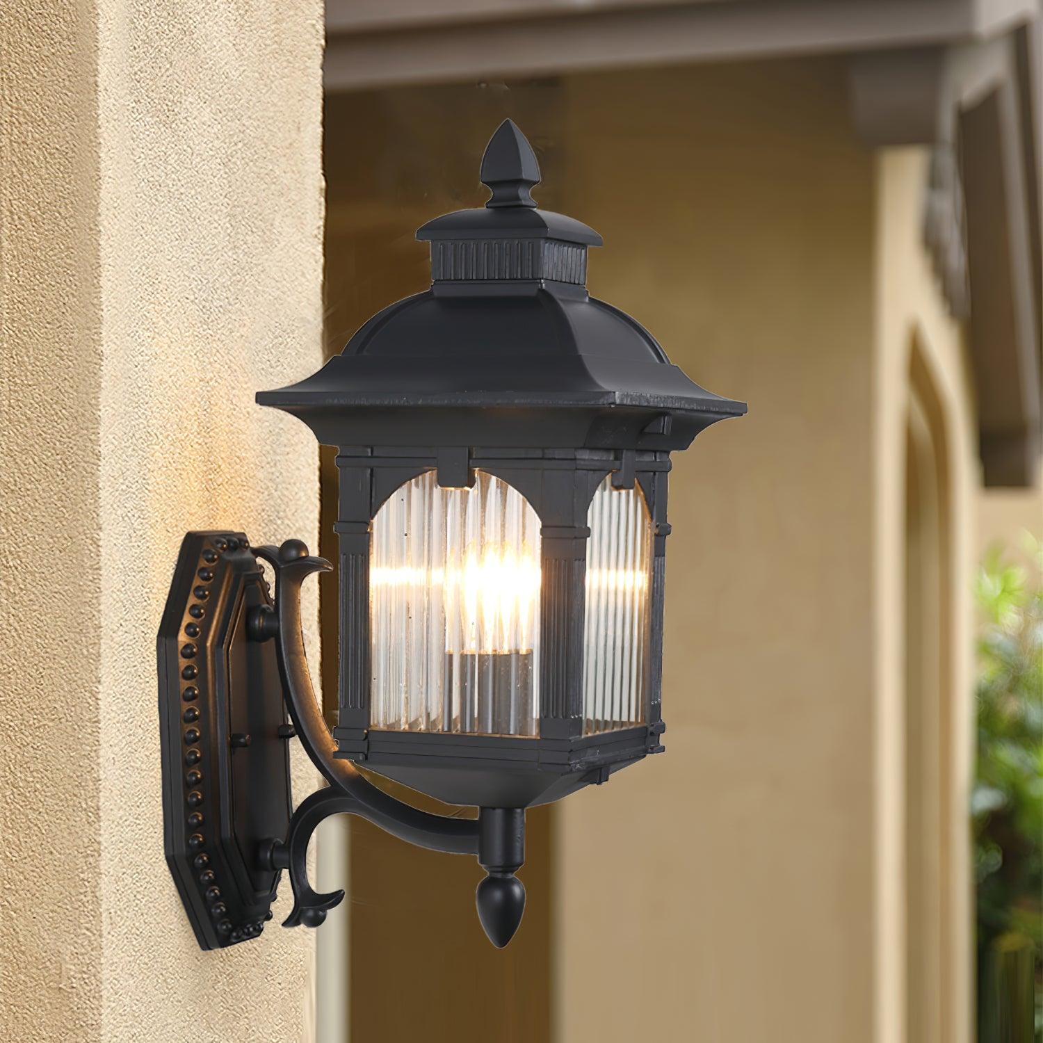 Miller Roof Exterior Wall Light, Outdoor Wall Light, detail 2