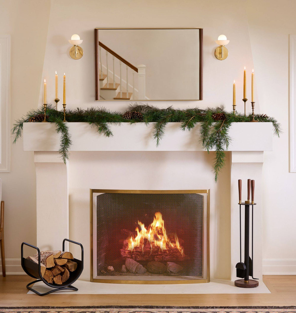 Milo Alabaster Double Wall Light, Hardwired Wall Sconce, detail 26