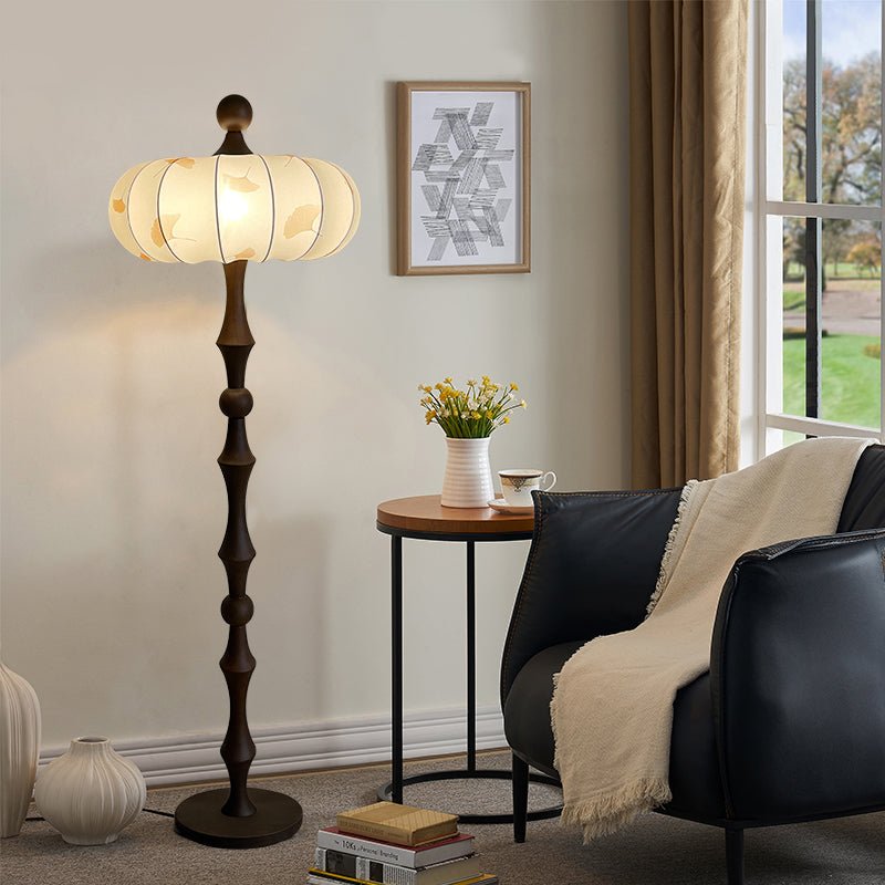 Milo Walnut Floor Light, Floor Lamp, detail 7
