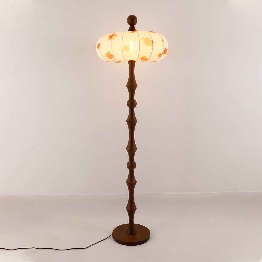 Milo Walnut Floor Light, Floor Lamp, detail 2