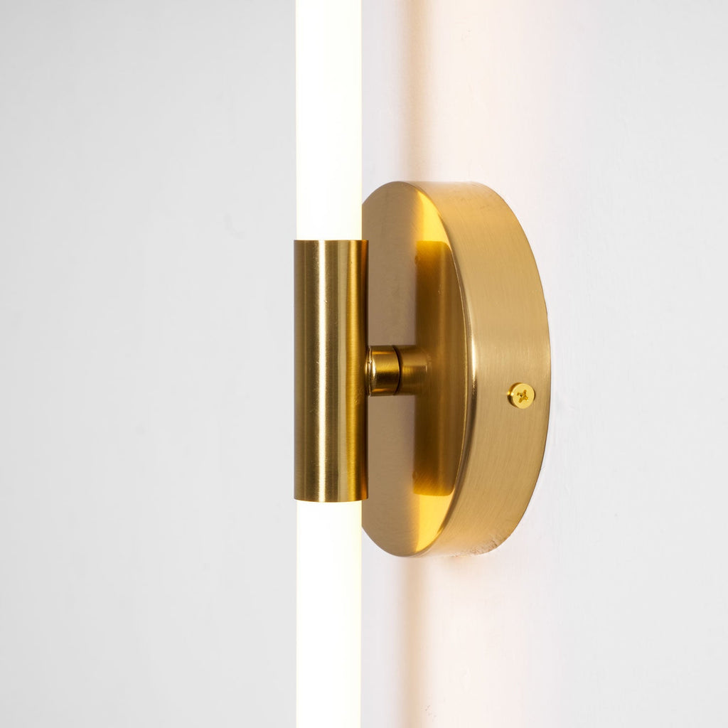 Clean-Lined Vertical Wall Light, Hardwired Wall Sconce, detail 49