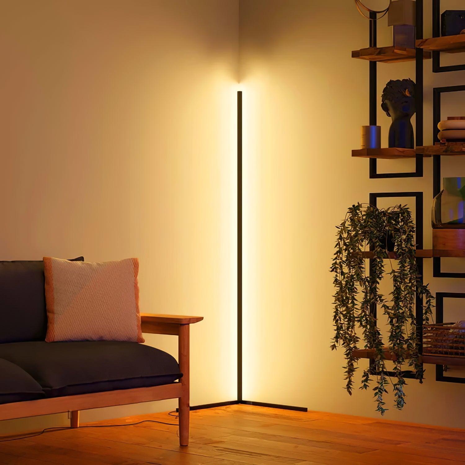 Clean-Lined LED Floor Light, Floor Lamp, detail 2