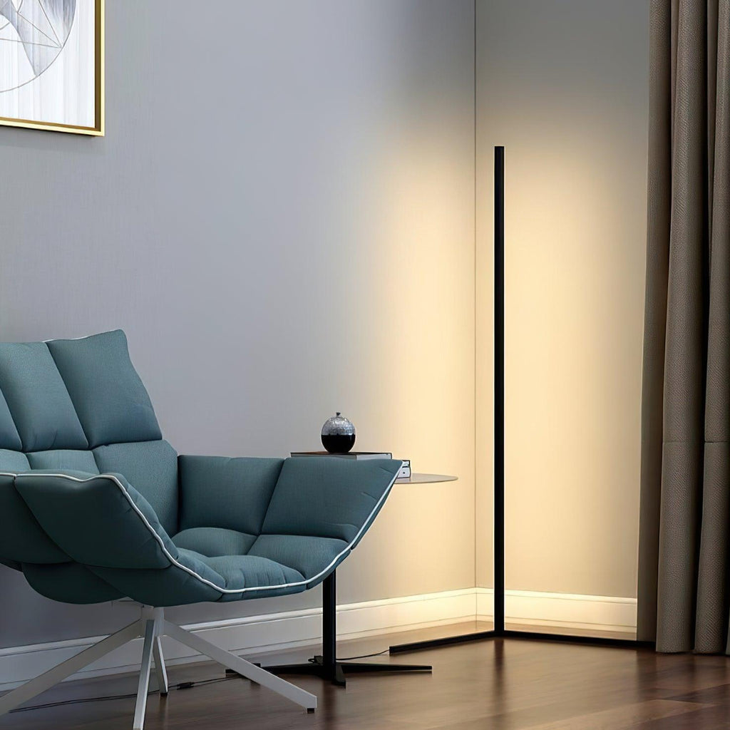Clean-Lined LED Floor Light, Floor Lamp, detail 6