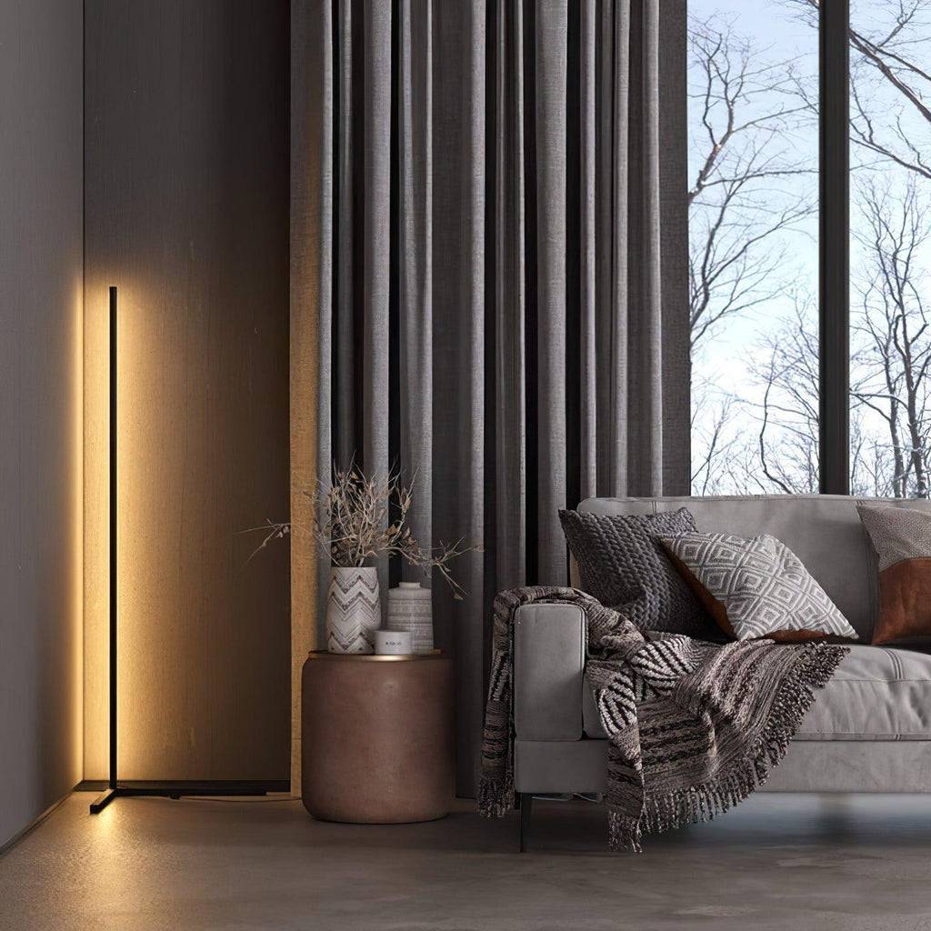 Clean-Lined LED Floor Light, Floor Lamp, detail 8