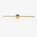Clean-Lined Linear LED Wall Light, Hardwired Wall Sconce, Metal, L 68cm x H 5cm