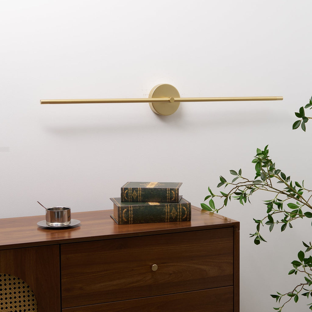 Clean-Lined Linear Plug-In LED Wall Light, Plug-In Wall Sconce, detail 11