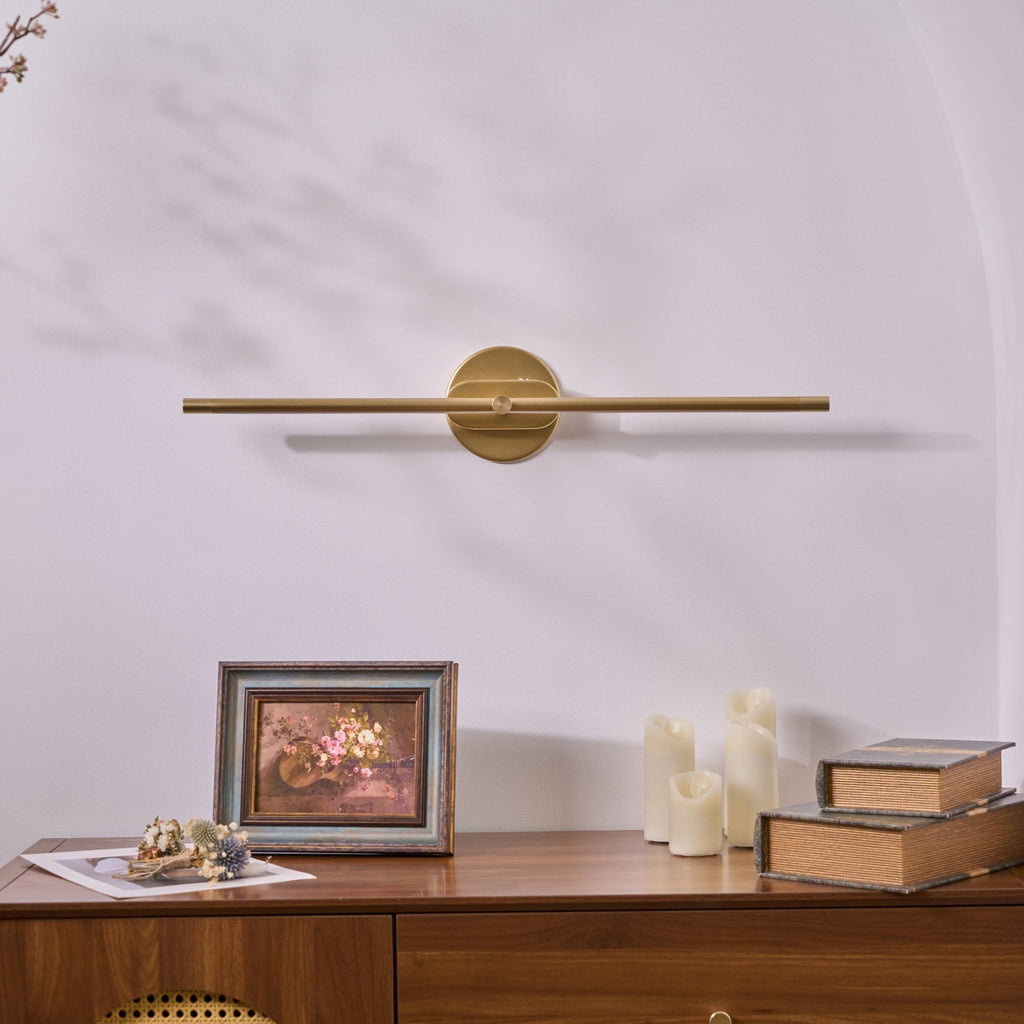 Clean-Lined Linear Rechargeable Wall Light, Bathroom Wall Sconce, detail 52