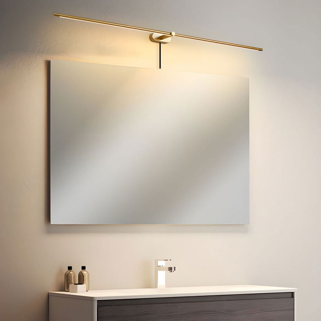 Clean-Lined Linear Plug-In Wall Light, Plug-In Wall Sconce, detail 2