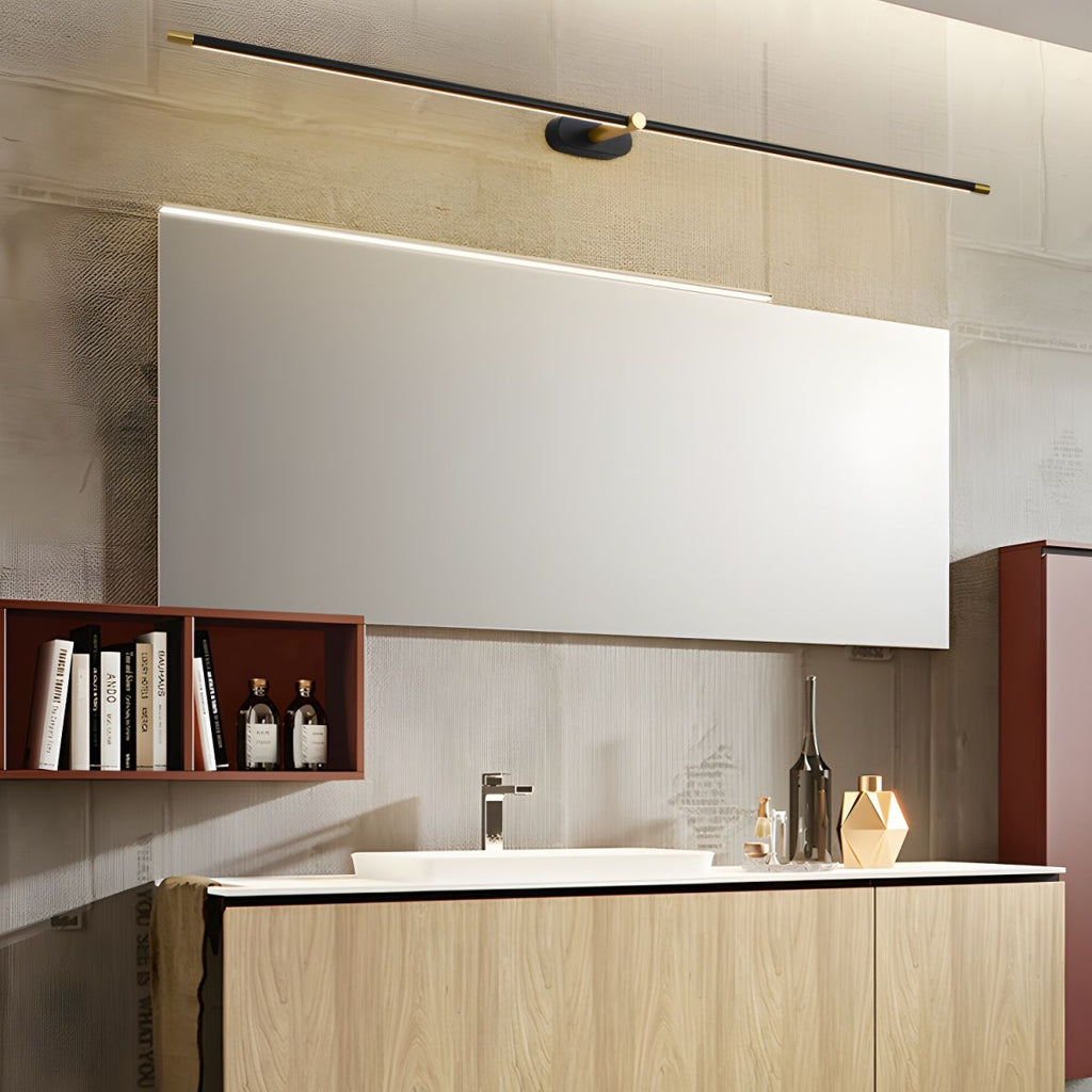 Clean-Lined Linear Wall Light, Hardwired Wall Sconce, detail 11