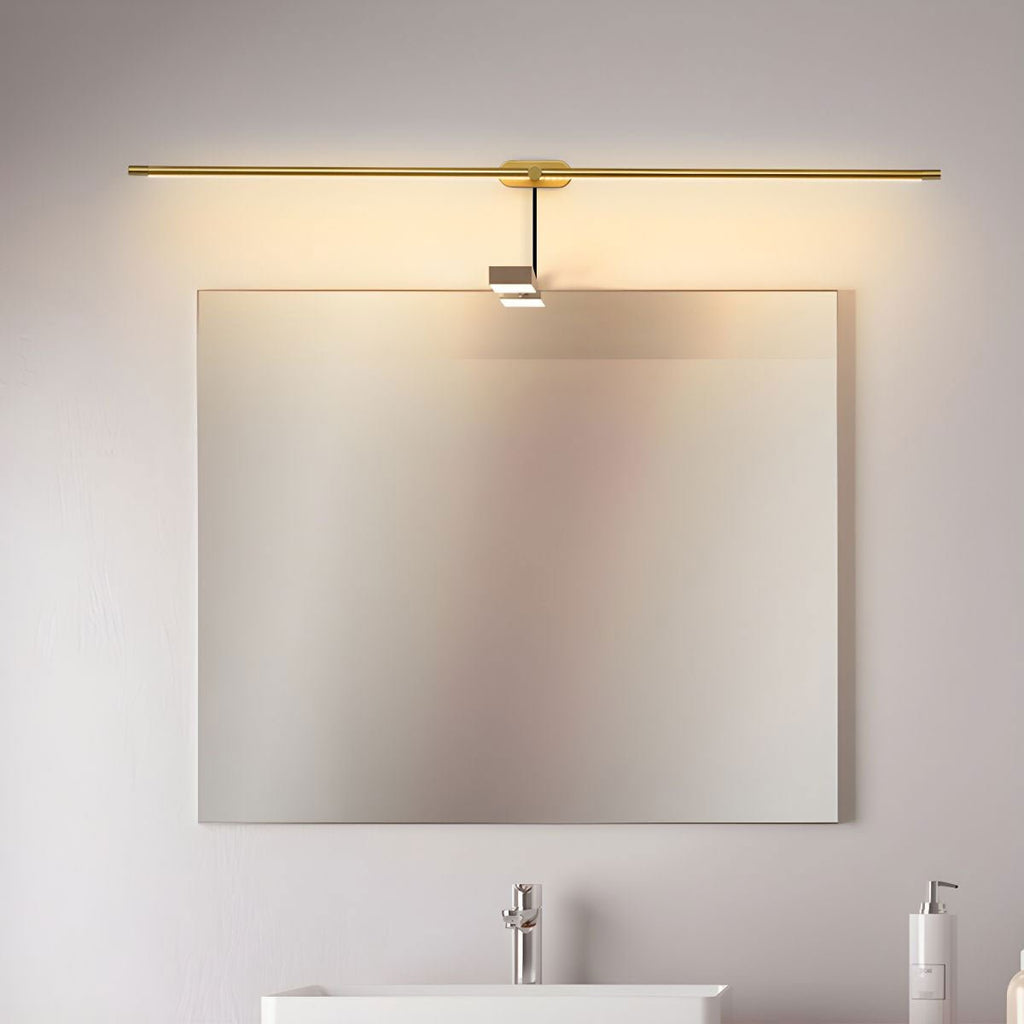 Clean-Lined Linear Plug-In Wall Light, Plug-In Wall Sconce, detail 8