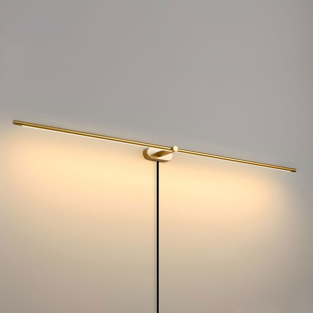 Clean-Lined Linear Plug-In Wall Light, Plug-In Wall Sconce, detail 13