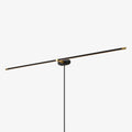 Clean-Lined Linear Plug-In Wall Light, Plug-In Wall Sconce, Metal, Dia 68cm x H 5cm