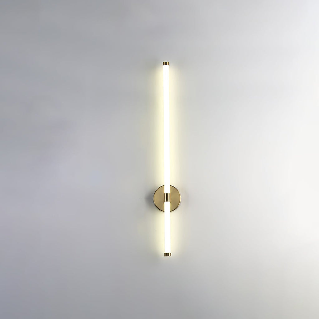 Clean-Lined Vertical Wall Light, Hardwired Wall Sconce, detail 15
