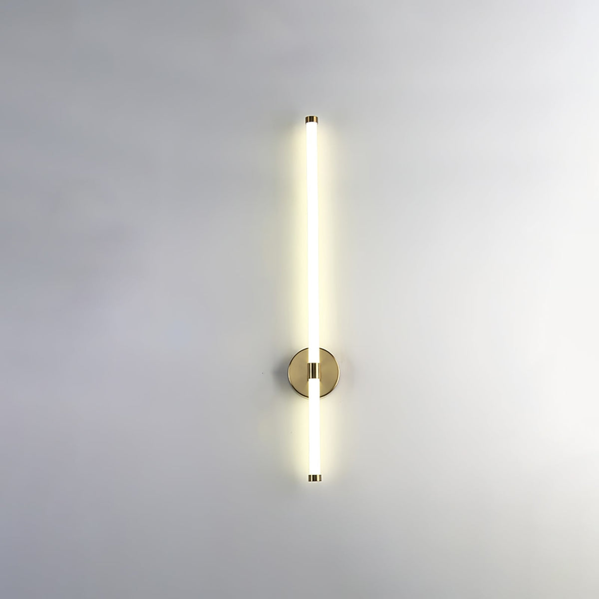 Clean-Lined Vertical Wall Light, Hardwired Wall Sconce, detail 15