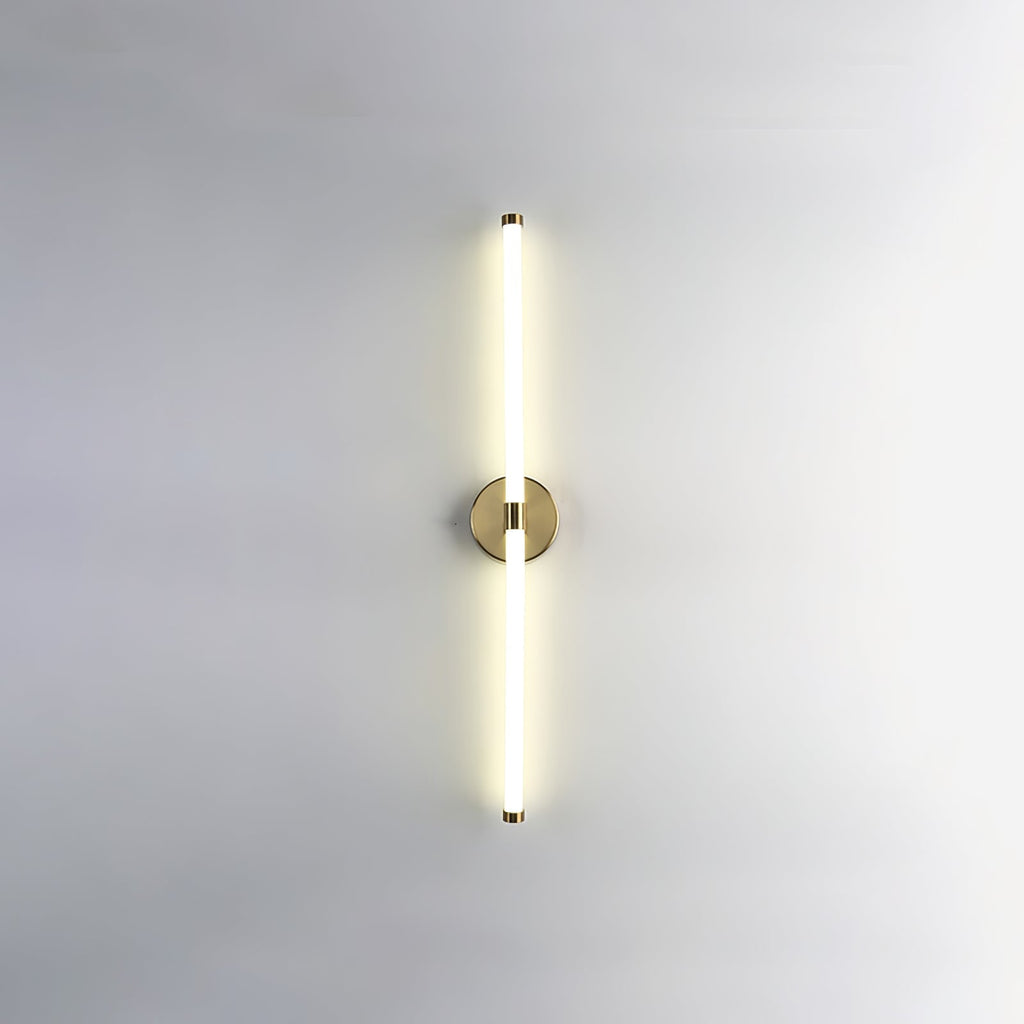 Clean-Lined Vertical Wall Light, Hardwired Wall Sconce, detail 19