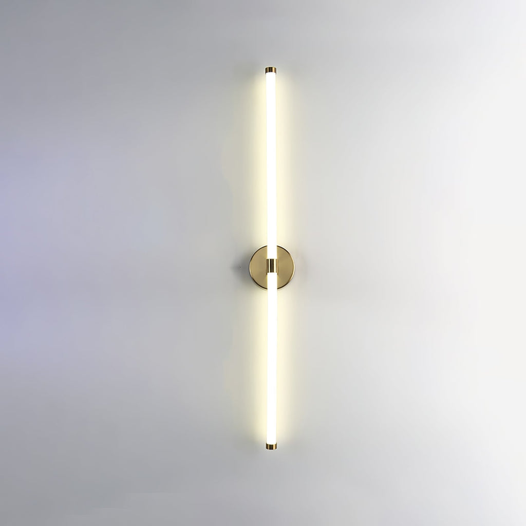 Clean-Lined Vertical Wall Light, Hardwired Wall Sconce, detail 31