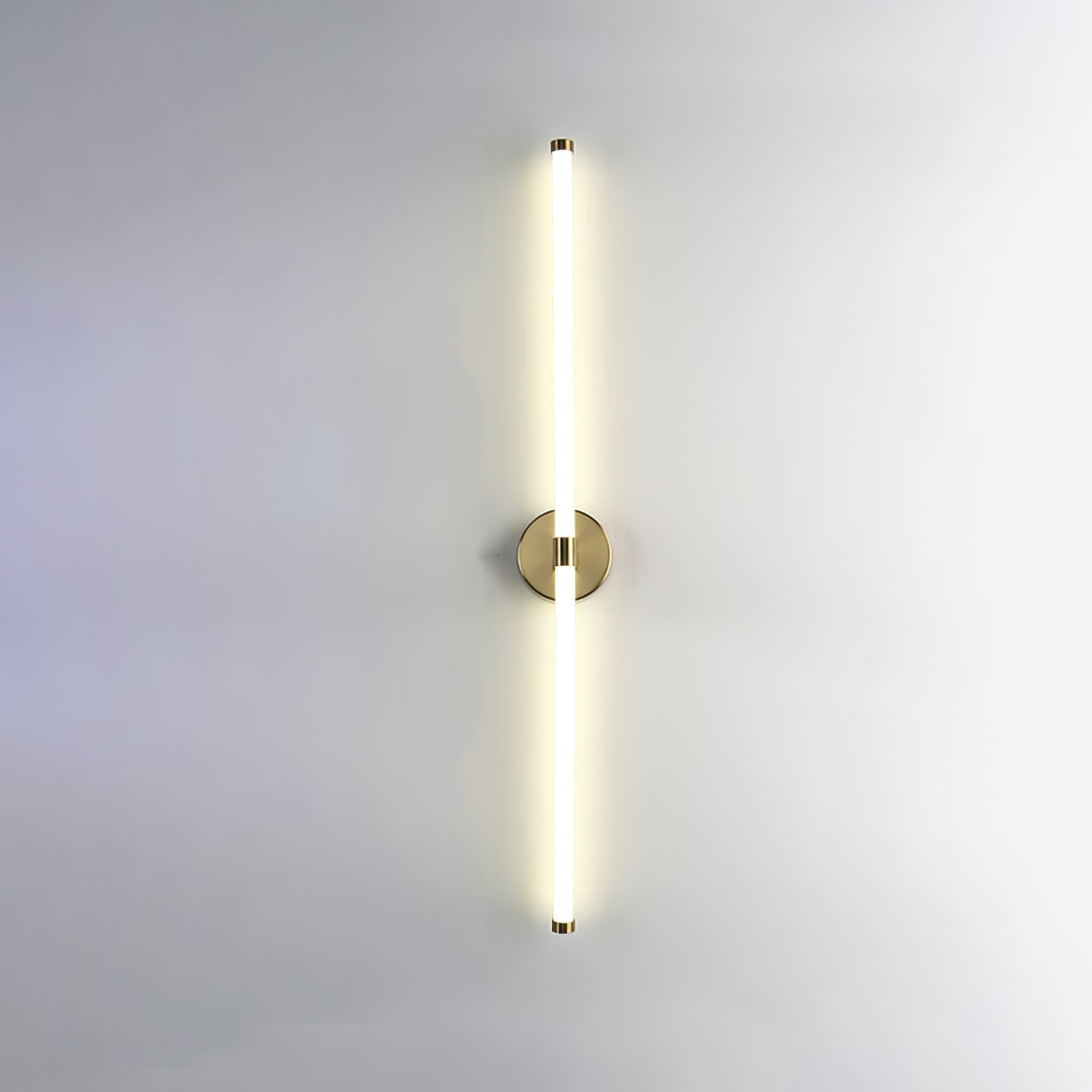 Clean-Lined Vertical Wall Light, Hardwired Wall Sconce, detail 31