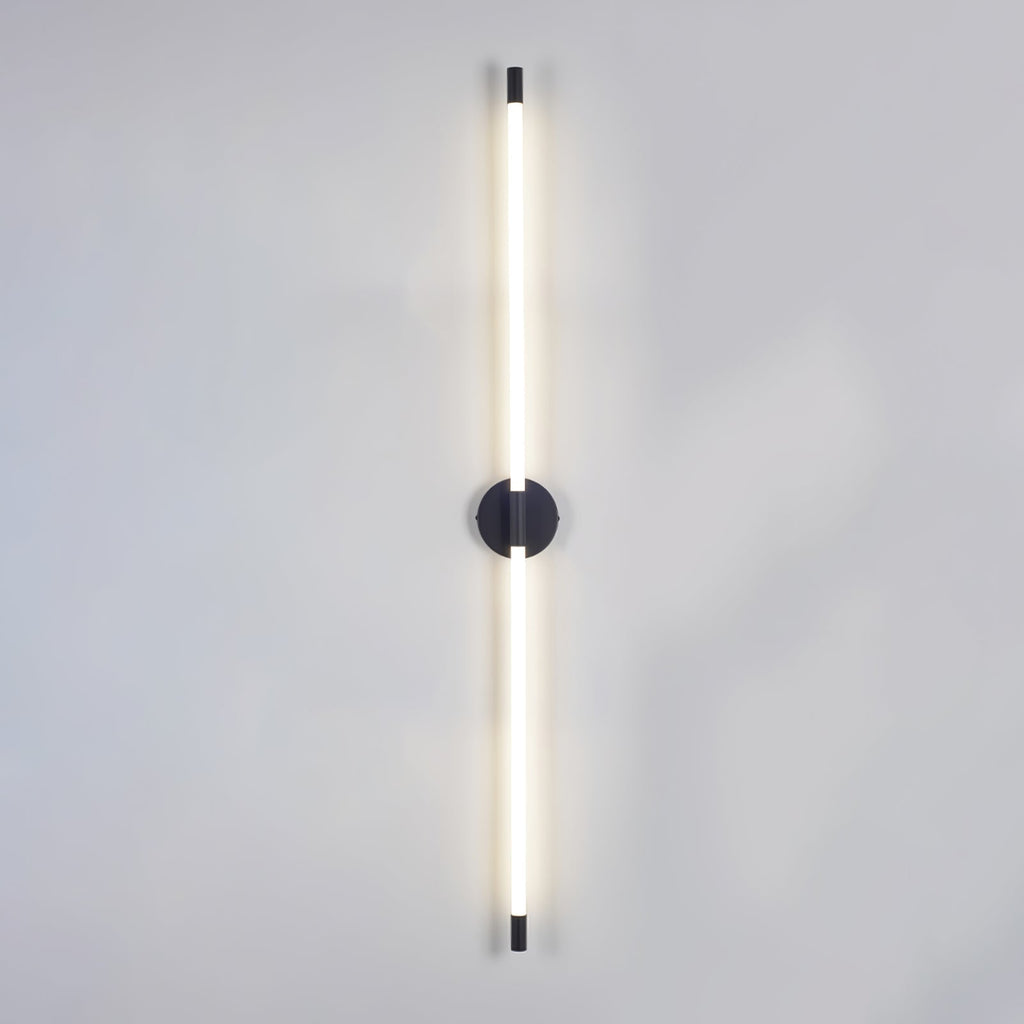 Clean-Lined Vertical Wall Light, Hardwired Wall Sconce, detail 36