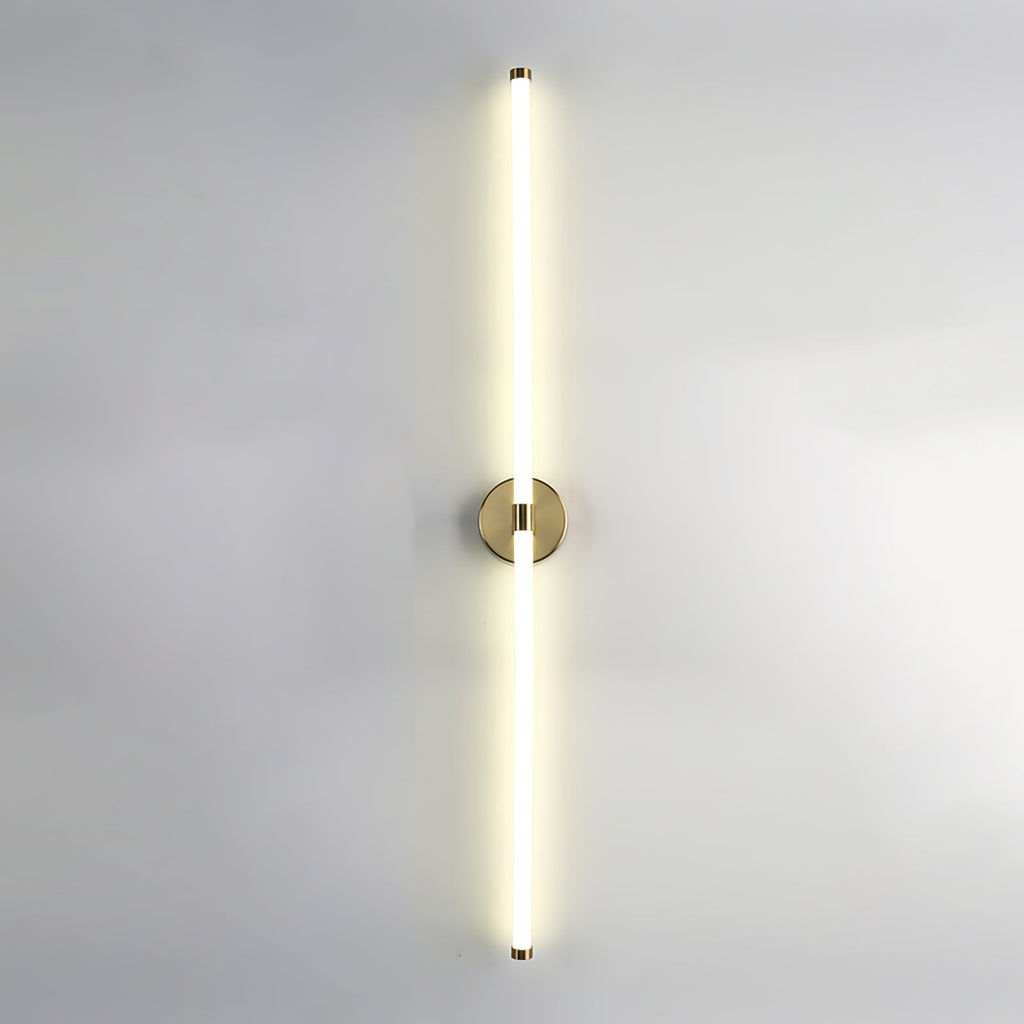 Clean-Lined Vertical Wall Light, Hardwired Wall Sconce, detail 37