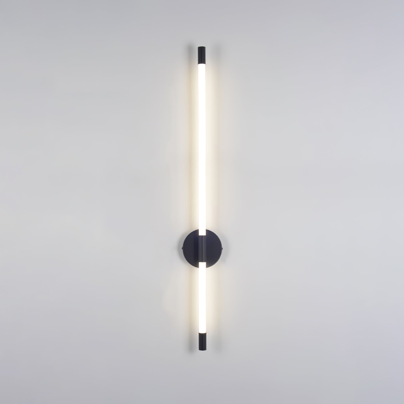 Clean-Lined Vertical Wall Light, Hardwired Wall Sconce, detail 9
