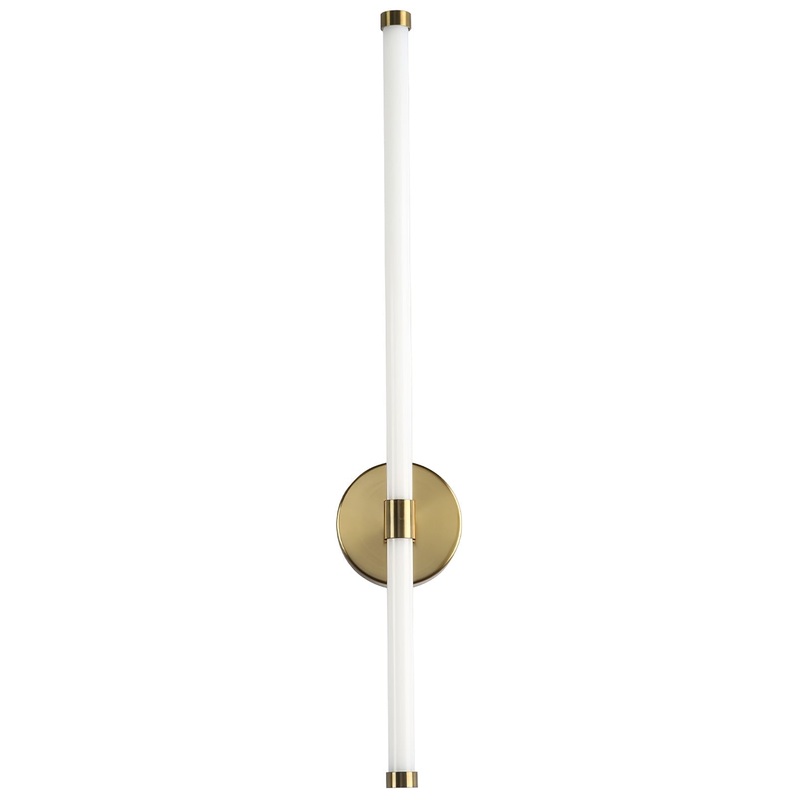 Clean-Lined Vertical Wall Light, Hardwired Wall Sconce, detail 11