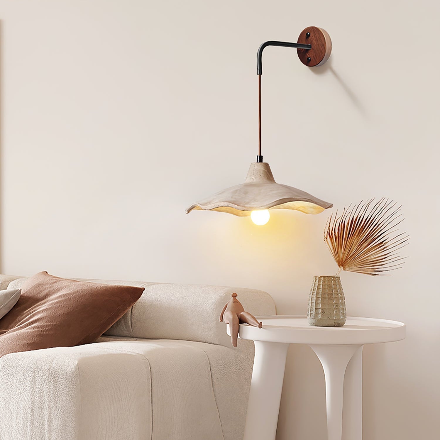 Mirella Wall Light, Hardwired Wall Sconce, detail 6