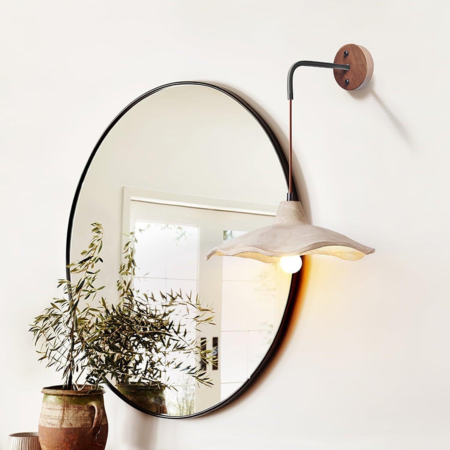 Mirella Wall Light, Hardwired Wall Sconce, detail 5