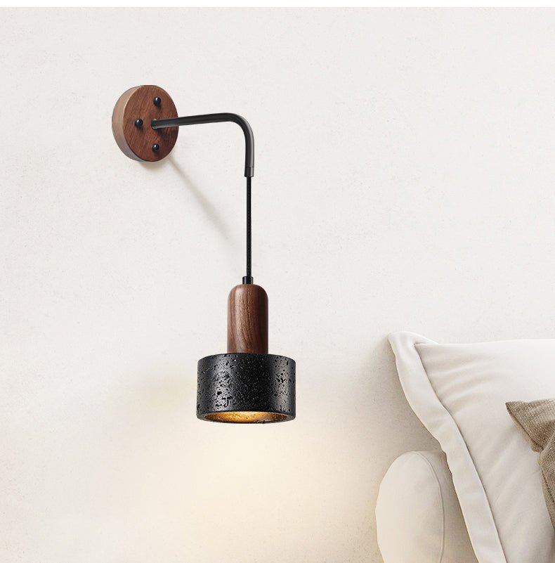 Mirox Wall Light - Dia 12cm x H 16cm Metal, Hardwired Wall Sconce, detail 2