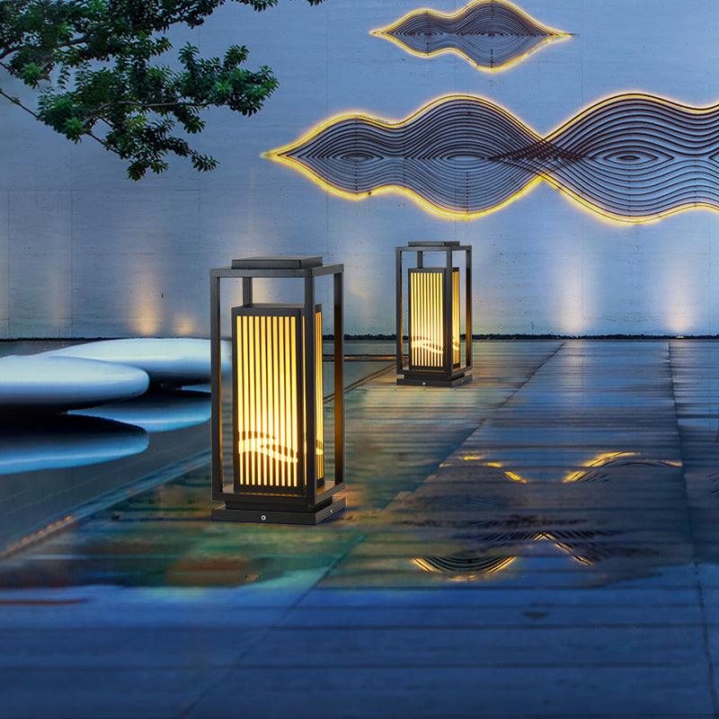Square Cage Exterior Light, Outdoor Wall Light, detail 18