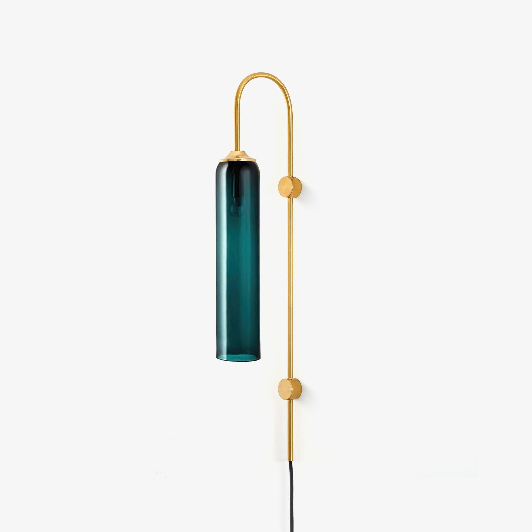 Contemporary Glass Plug-In Wall Light, Plug-In Wall Sconce, detail 30
