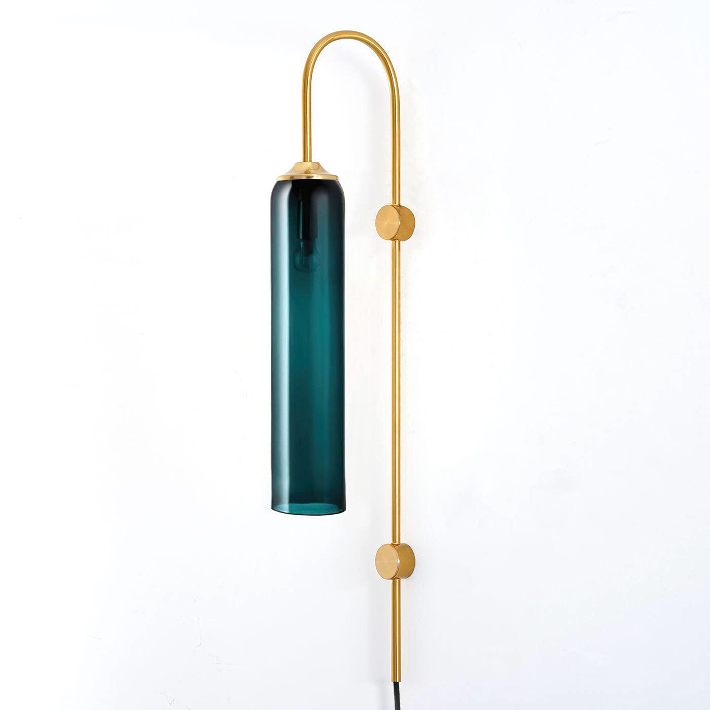 Contemporary Glass Plug-In Wall Light, Plug-In Wall Sconce, detail 19